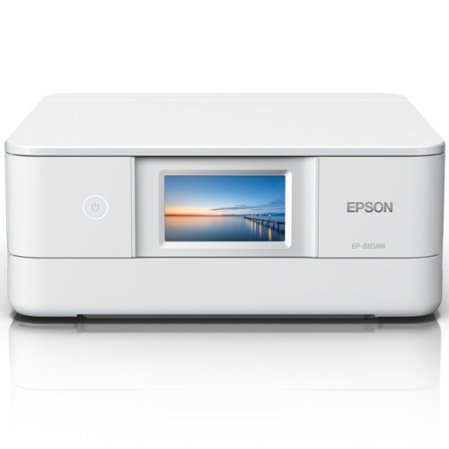 エプソン Colorio カラーインクジェット複合機 A4 ホワイト EP-885AW 1台