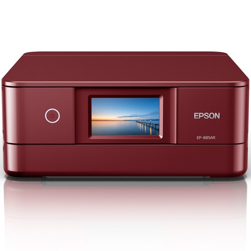 エプソン Colorio カラーインクジェット複合機 A4 レッド EP-885AR 1台