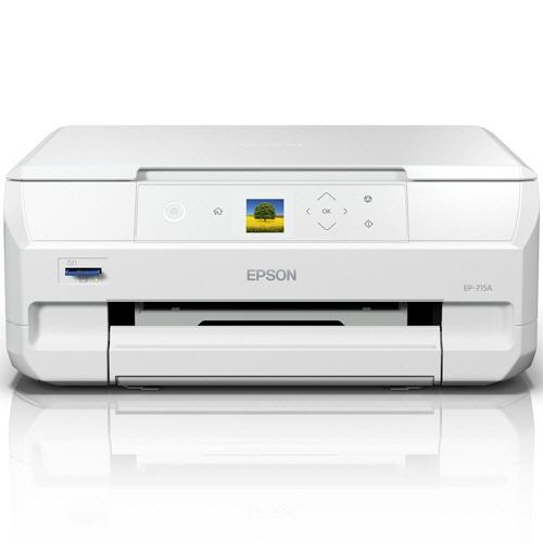 エプソン Colorio カラーインクジェット複合機 A4 EP-715A 1台