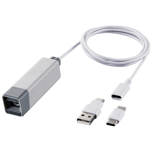 エレコム ウェアラブルカメラ対応Webカメラ オフホワイト UCAM-CW50ABWH 1台
