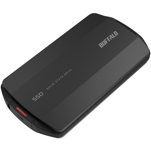 バッファロー MiniStation USB3.2(Gen2) ポータブルSSD TypeA&C 1.0TB ブラック SSD-PHP1.0U3-BA 1台