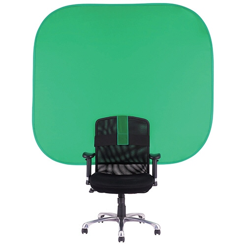 エレコム 折りたたみ式クロマキー背景スクリーン(スクエアワイド) グリーン PCA-CKSF03GN 1個