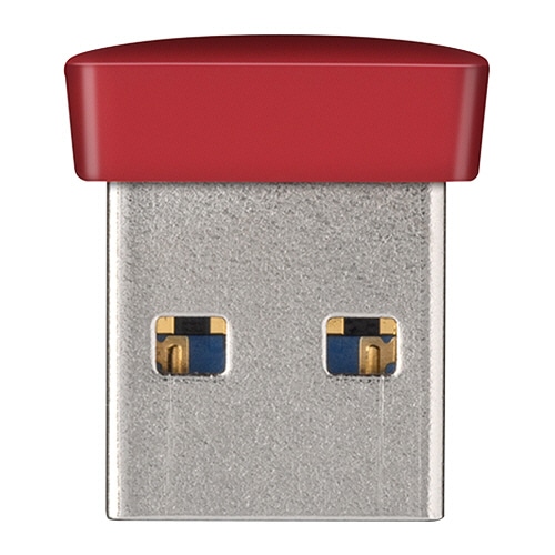 バッファロー USB3.0対応 マイクロUSBメモリー 16GB レッド RUF3-PS16G-RD 1個