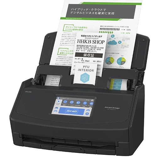 リコー ScanSnap iX1600 A4 600dpi ブラック FI-IX1600ABK 1台