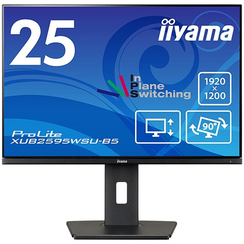 ｉｉｙａｍａ　ＰｒｏＬｉｔｅ　２５型ワイド液晶ディスプレイ　ブラック　ＸＵＢ２５９５ＷＳＵ－Ｂ５　１台