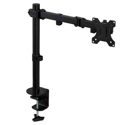 エレコム モニターアーム(シングルアーム/ロング) ブラック DPA-SL03BK 1台