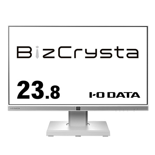 アイオーデータ BizCrysta Type-C搭載&フリースタイルスタンド 23.8型ワイド液晶ディスプレイ ホワイト 5年保証 LCD-BC241DW-F