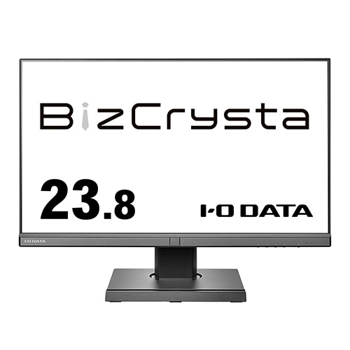 アイオーデータ BizCrysta Type-C搭載&フリースタイルスタンド 23.8型ワイド液晶ディスプレイ ブラック 5年保証 LCD-BC241DB-F