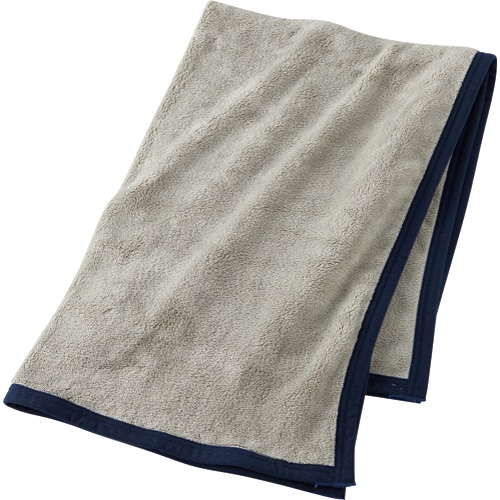 丸眞 ひざかけ 無地ネイビー 1枚