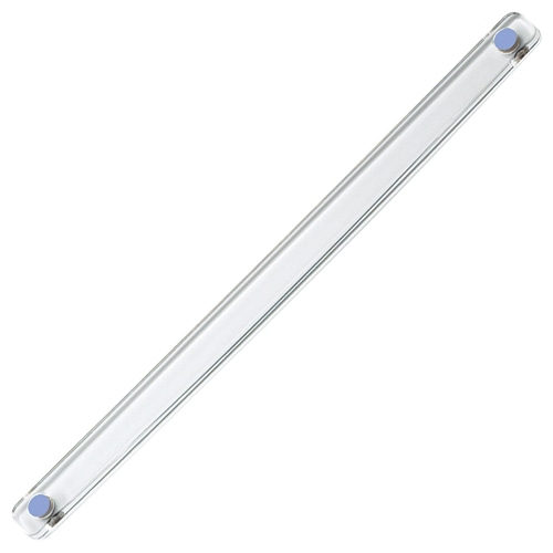 コクヨ 強力マグネットバー クリヤー 300mm 青 マク-T203NB 1セット(10本)