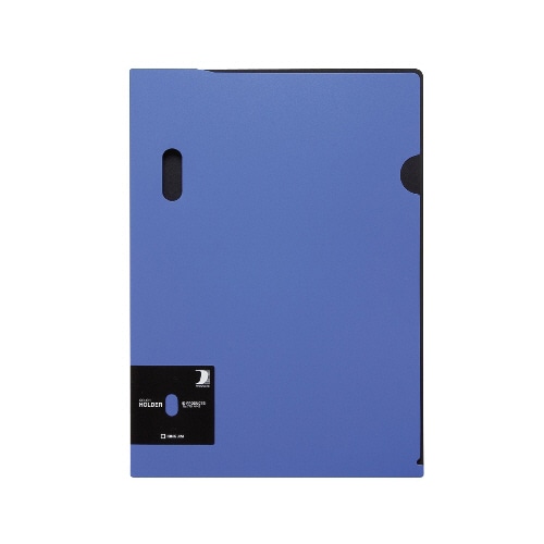 キングジム カラーホルダー (D-PRODUCTS) A4タテ 青 770-B 1セット(5枚)