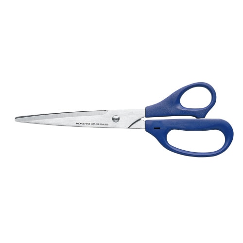 コクヨ 高級ハサミ 刃渡り85mm 青 ハサ-13B 1セット(5本)