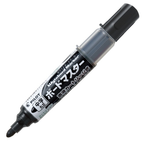 パイロット ボードマーカー ボードマスター 中字丸芯 ブラック WMBM-12L-B 1セット(10本)