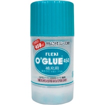 不易糊工業 オーグルー 詰替用 替スポンジ付 450ml 替スポンジキャップ9個付 GH45 1セット(3本)