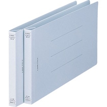ライオン事務器　フラットファイル　統一伝票用（８０ｍｍ２穴パンチ穴用）　Ｂ４　１／３ヨコ　１５０枚収容　背幅１８ｍｍ　Ｆ－１５２ＴＤ　１セット（１０冊）