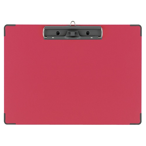 コクヨ 用箋挟B(クロス貼り) カラー A4ヨコ 赤 ヨハ-C23R 1セット(10枚)