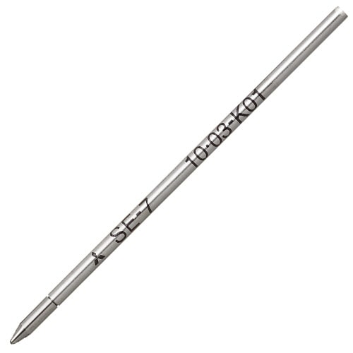 三菱鉛筆 油性ボールペン替芯 0.7mm 黒 SE7.24 1セット(10本)