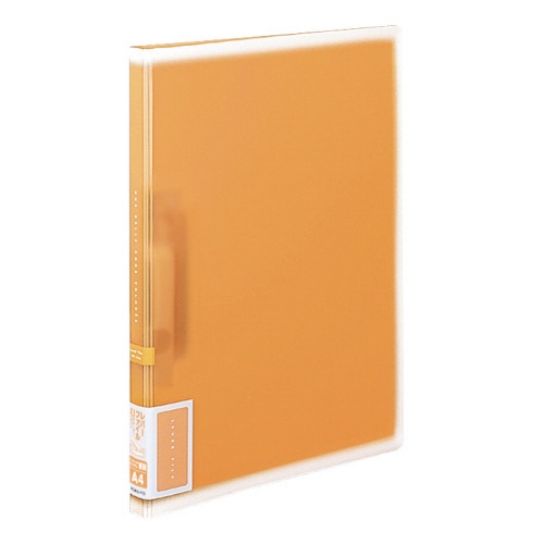コクヨ レバーファイル(コロレー) A4タテ 120枚収容 背幅21mm オレンジ F-VFF107YR 1セット(6冊)