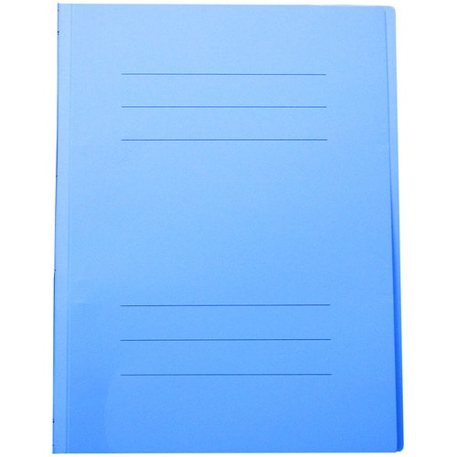 ナカバヤシ フラットファイルJ A4タテ 150枚収容 背幅18mm スカイブルー フF-J80SB 1セット(10冊)