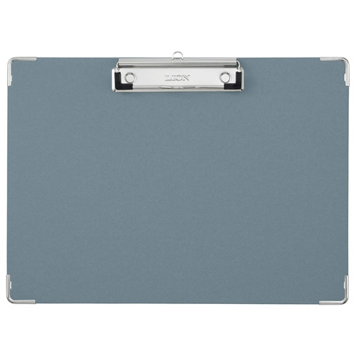 ライオン事務器 ボール用箋挟 A4ヨコ 灰 CS-121 1セット(10枚)