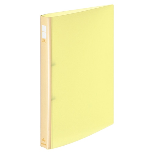 コクヨ ポップリングファイル A4タテ 2穴 150枚収容 背幅31mm 黄 フ-P420NY 1セット(10冊)