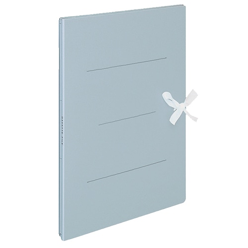 コクヨ ガバットファイル(紙製) A4タテ(ひも付き) 1000枚収容 背幅13-113mm 青 フ-H90B 1セット(10冊)