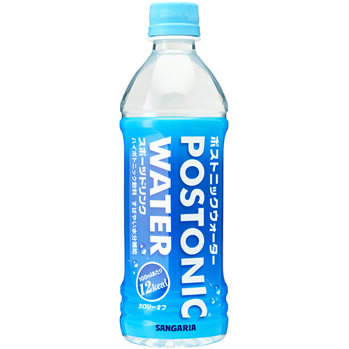 サンガリア ポストニックウォーター 500ml ペットボトル 1ケース(24本)