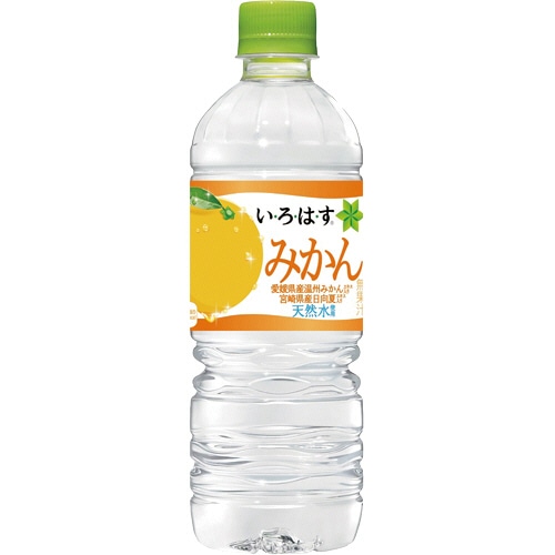 コカ・コーラ い・ろ・は・す みかん 555ml ペットボトル 1セット(48本:24本×2ケース)
