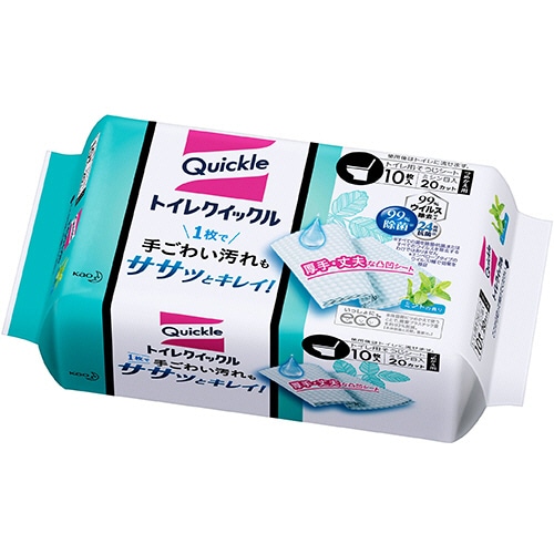 花王 トイレクイックル つめかえ用 1セット(240枚:10枚×24パック)