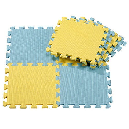 シービージャパン ジョイントカラーマット 300×300×12mm ソーダ 1セット(128枚:8枚×16パック)