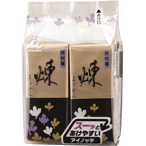 井村屋 ミニようかん 煉 58g/本 1セット(24本:4本×6パック)