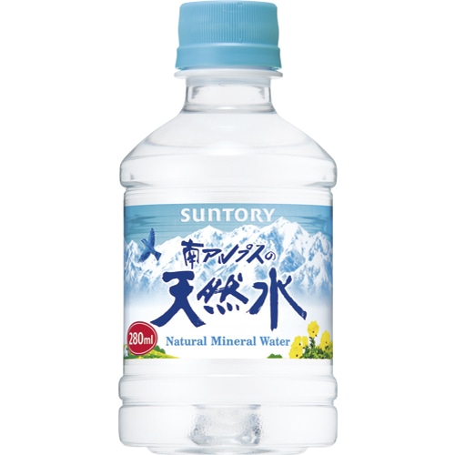サントリー 天然水 280ml ペットボトル 1セット(48本:24本×2ケース)