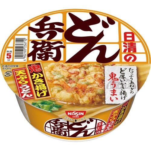 日清食品 日清のどん兵衛 かき揚げ天ぷらうどん 97g 1ケース(12食)