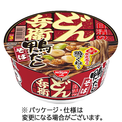 日清食品 日清のどん兵衛 鴨だしそば 104g 1ケース(12食)