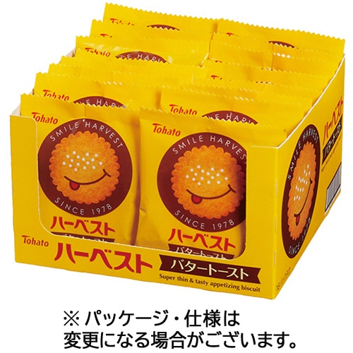 東ハト パーソナルハーベスト バタートースト 1セット(64枚:4枚×16パック)