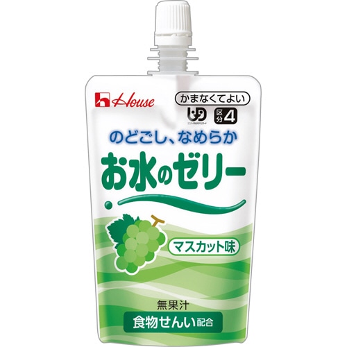ハウス食品 お水のゼリー マスカット味 120g 1セット(8パック)