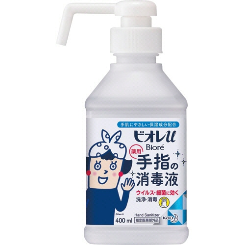 花王 ビオレu 手指の消毒液 本体 400ml 1セット(12本)