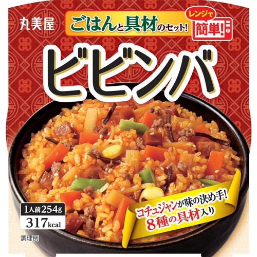 丸美屋 ビビンバ ごはん付き 254g 1セット(24食)