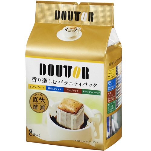 ドトールコーヒー ドリップパック 香り楽しむバラエティパック 7g 1セット(48袋:8袋×6パック)