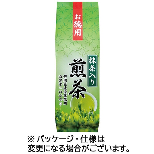 三ツ木園 お徳用 抹茶入り煎茶 1kg/袋 1セット(3袋)