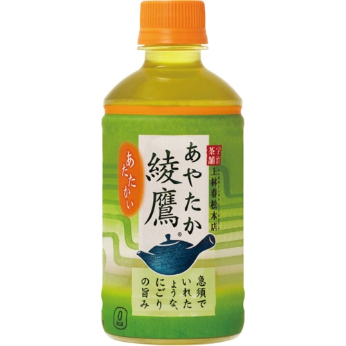 コカ・コーラ ホット専用 綾鷹 350ml ペットボトル 1ケース(24本)