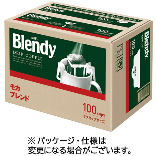 味の素AGF ブレンディ レギュラーコーヒー ドリップパック モカブレンド 1セット(200袋:100袋×2箱)