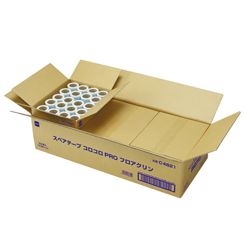 ニトムズ コロコロPROフロアクリン スペアテープ 幅160mm×50周巻 C4821 1セット(60巻:20巻×3ケース)
