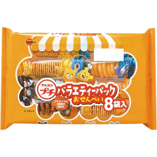 ブルボン プチバラエティーパック おせんべい ミニパック4種アソート 1セット(3パック)