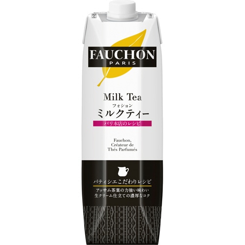フォション ミルクティー 1L 紙パックプリズマ 1ケース(6本)