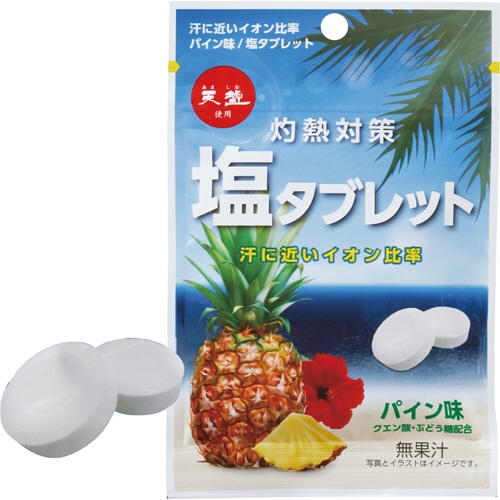 赤穂化成 灼熱対策 塩タブレット パイン味 33g/袋 1セット(8袋)