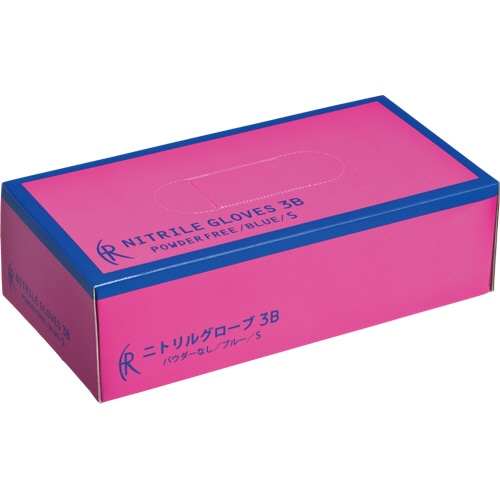 ファーストレイト ニトリルグローブ3B パウダーフリー S FR-5661 1セット(2000枚:200枚×10箱)