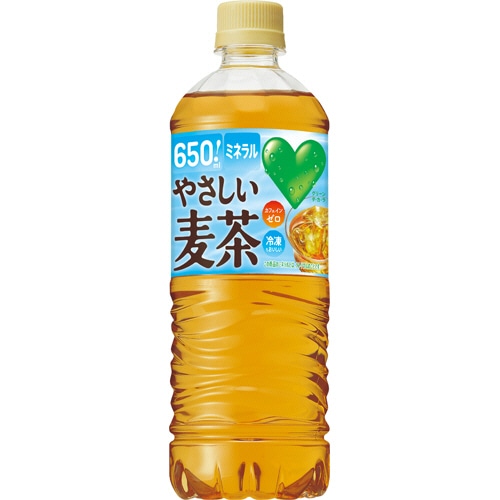 サントリー GREEN DA・KA・RA やさしい麦茶 650ml ペットボトル 1ケース(24本)