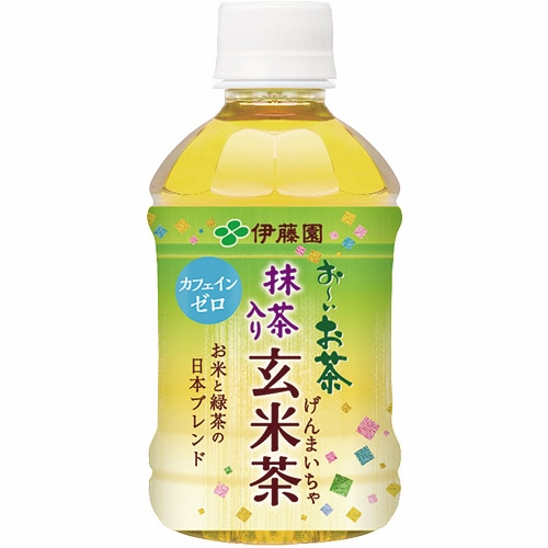 伊藤園 おーいお茶 抹茶入り玄米茶 280ml ペットボトル 1ケース(24本)