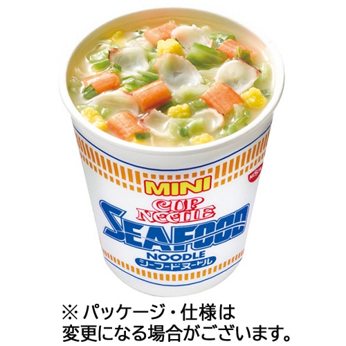 日清食品 カップヌードル シーフードヌードル ミニ 38g 1セット(30食)